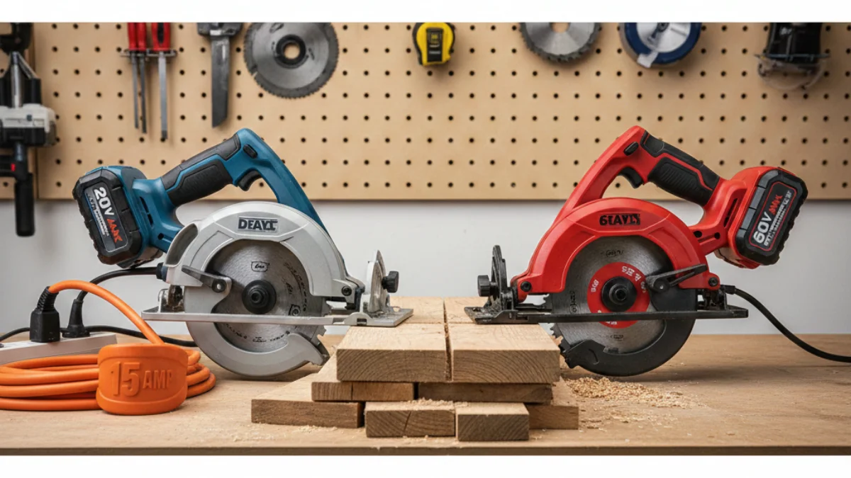 Amp Vs Volt Circular Saw Ultimate Guide to Choosing Power