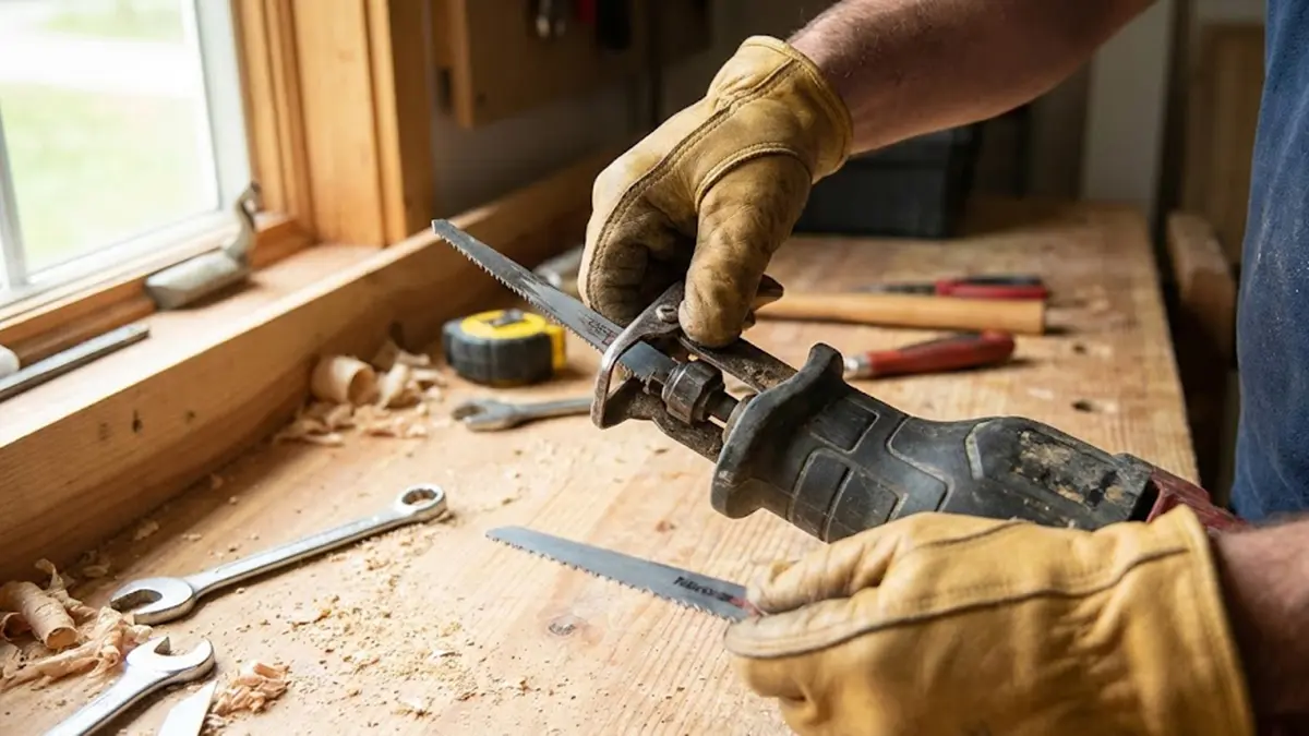 How to Change Blade on Reciprocating Saw Quick & Easy Guide
