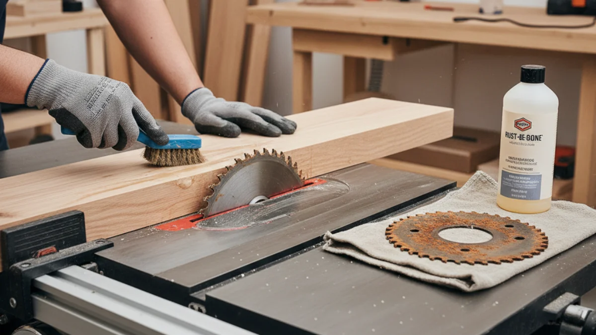 How to Remove Rust from Table Saw Easy Steps for a Pristine Blade