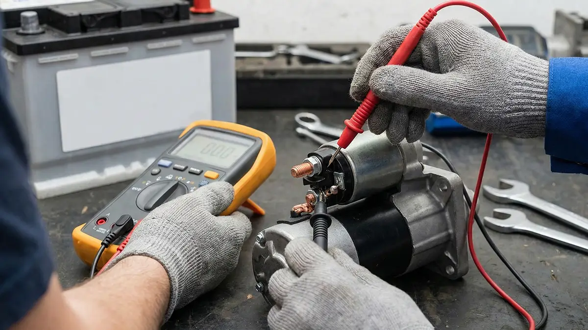 How to Test a Starter With a Multimeter Quick & Easy Guide