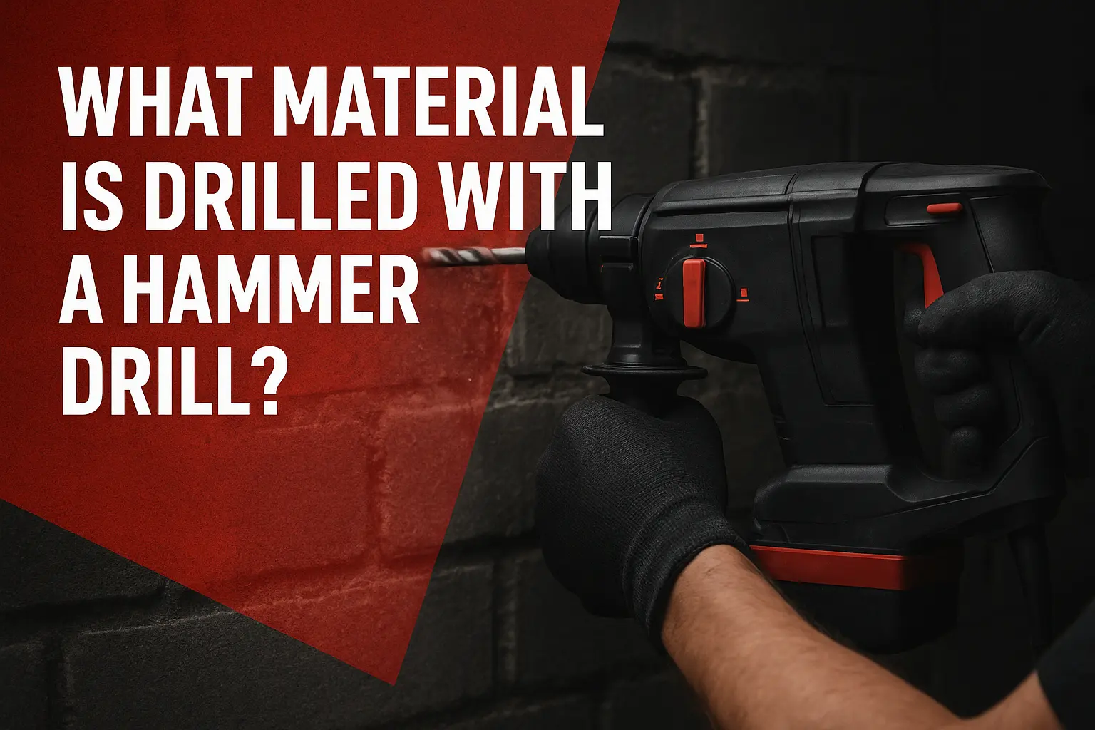 What Material is Drilled With a Hammer Drill: Ultimate Guide