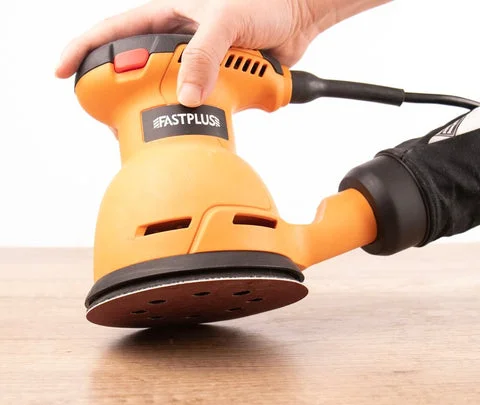 Fastplus orbital sander with hook and loop sanding disc 480x480