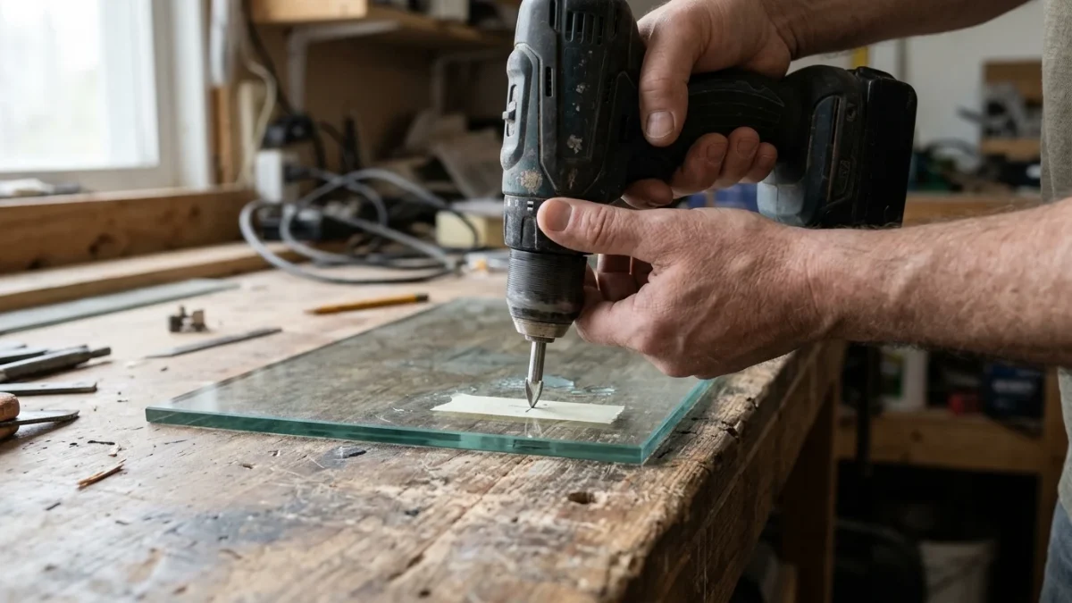 How to Drill a Hole in Tempered Glass: Usually You Can’t + Safer Fixes