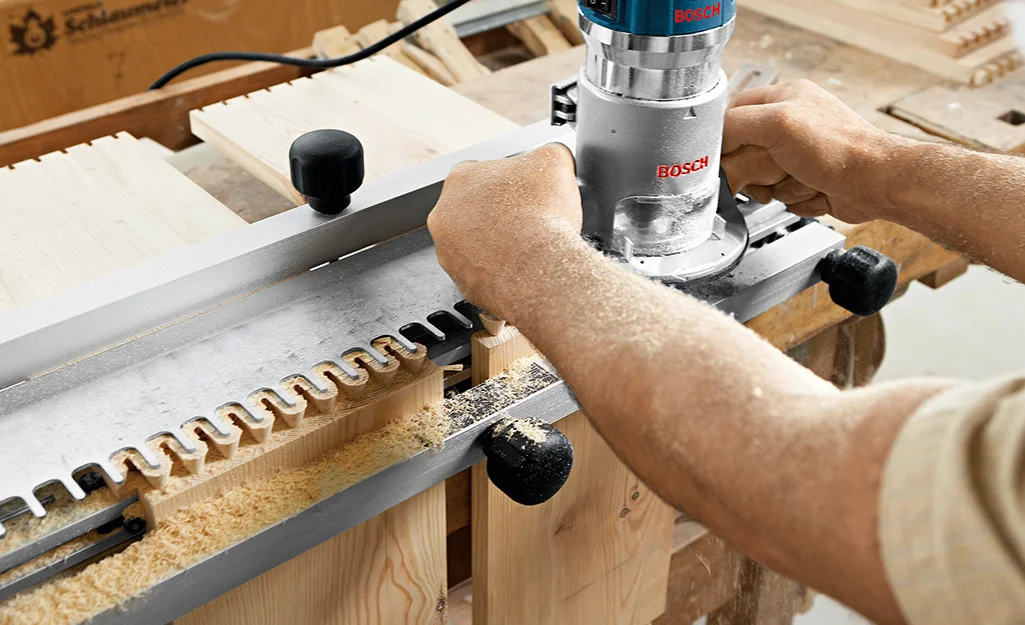 How to use a router step 4 A