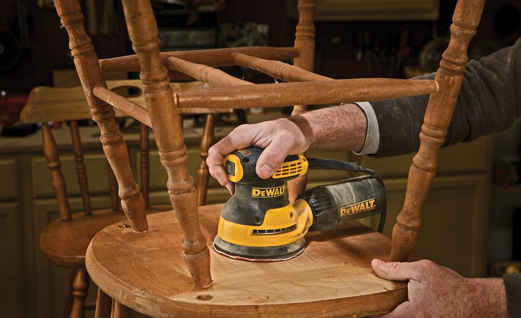 How to use a sander step 1