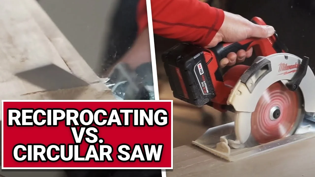 Reciprocating Saw Vs Circular Saw: Ultimate Cutting Showdown