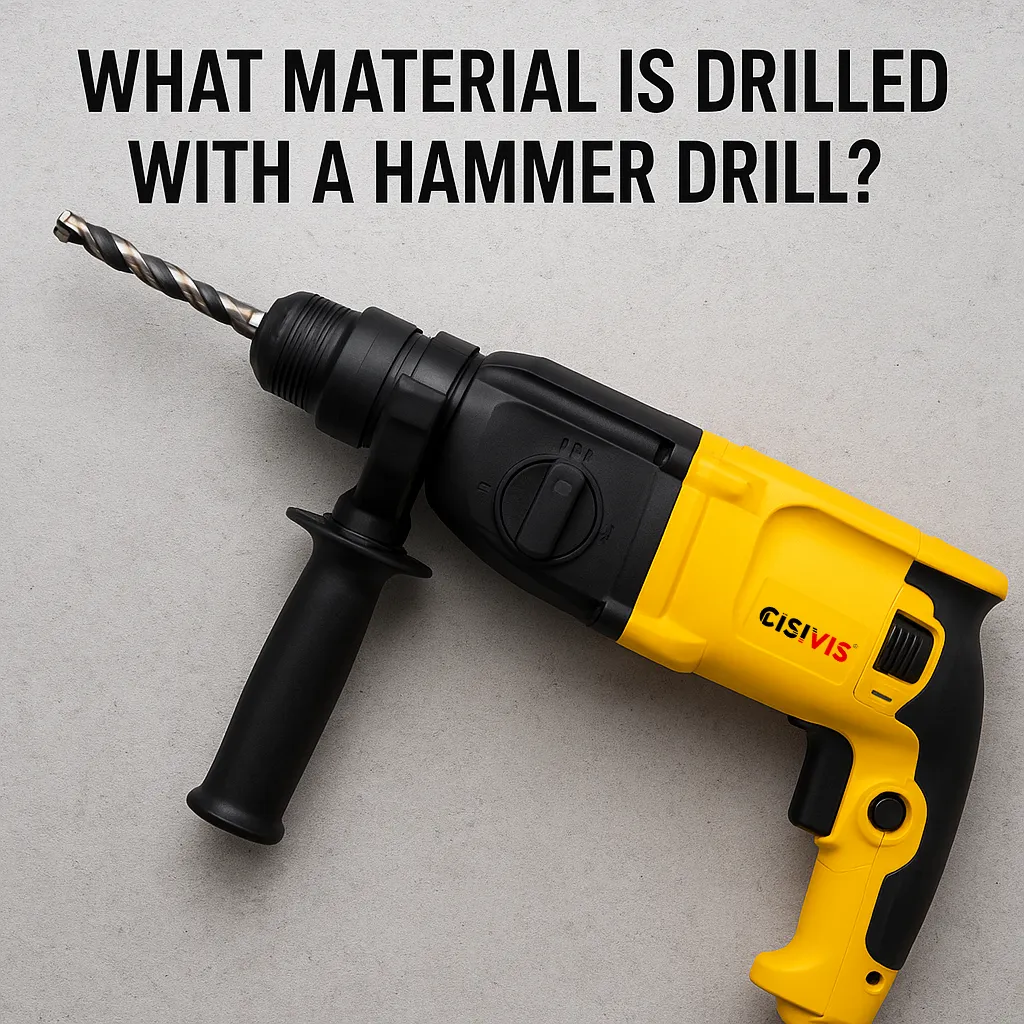 What Material is Drilled With a Hammer Drill: Ultimate Guide