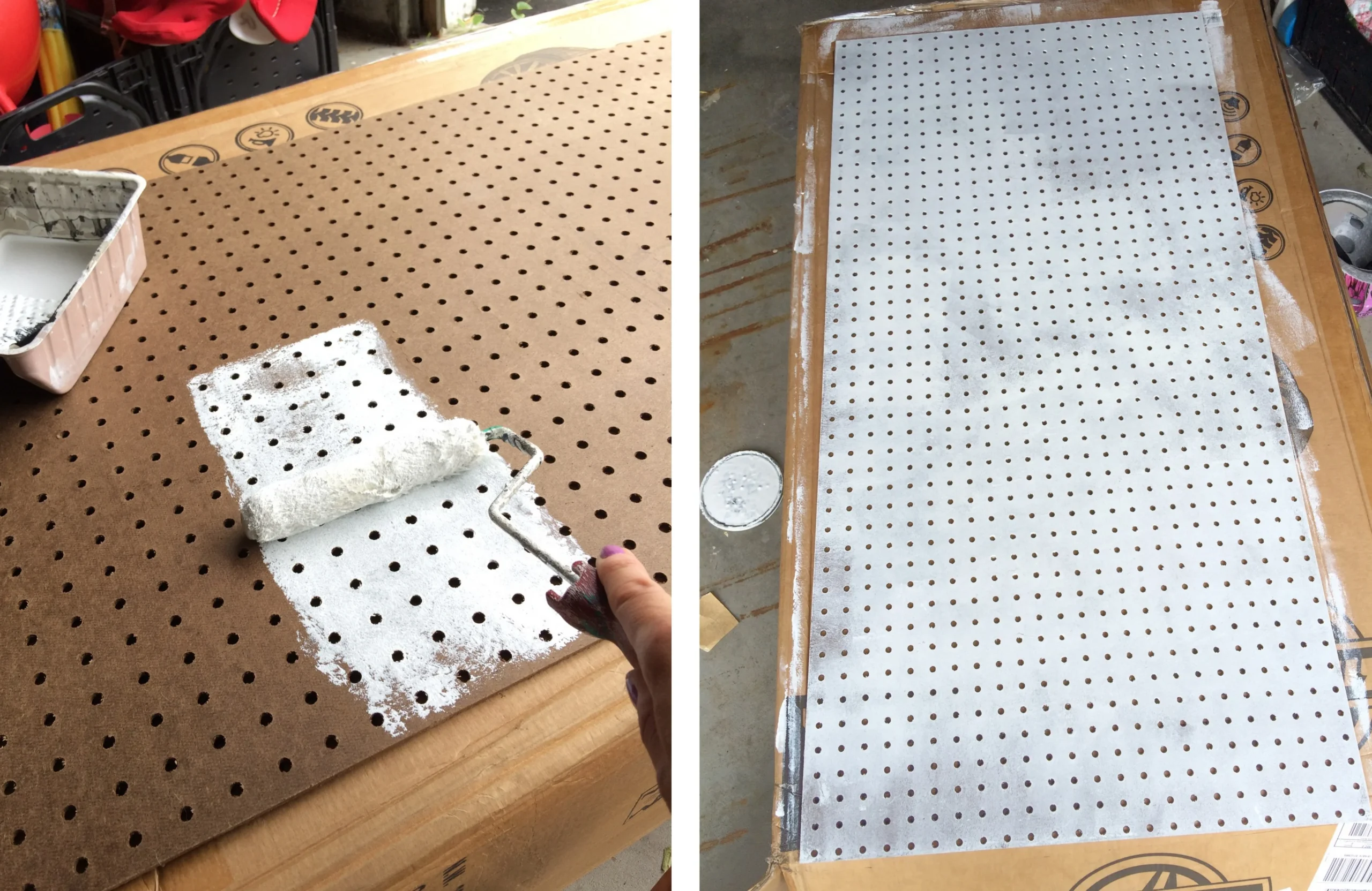 DIY PegBoard Office 001 scaled