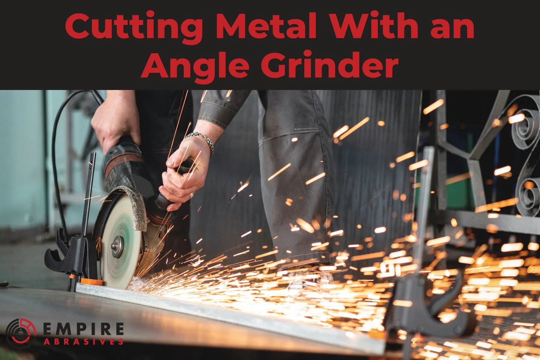 Cutting metal with angle grinder how to blog post