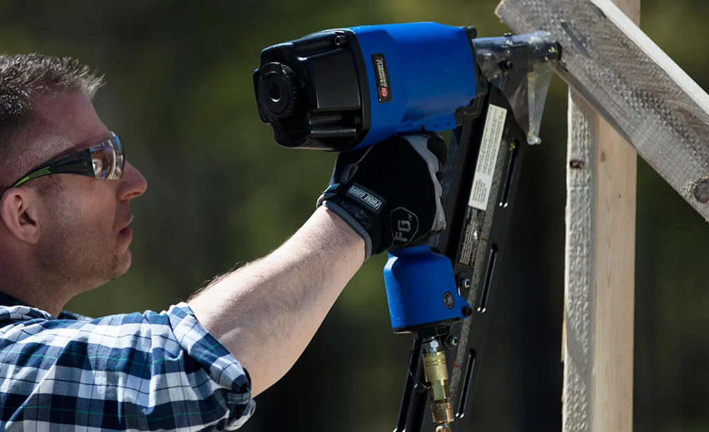 How to use a nail gun step 5