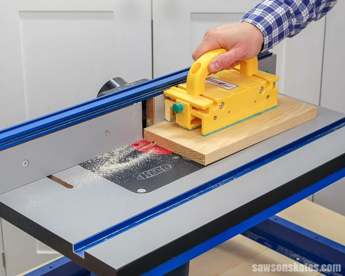 How to use a router table 1
