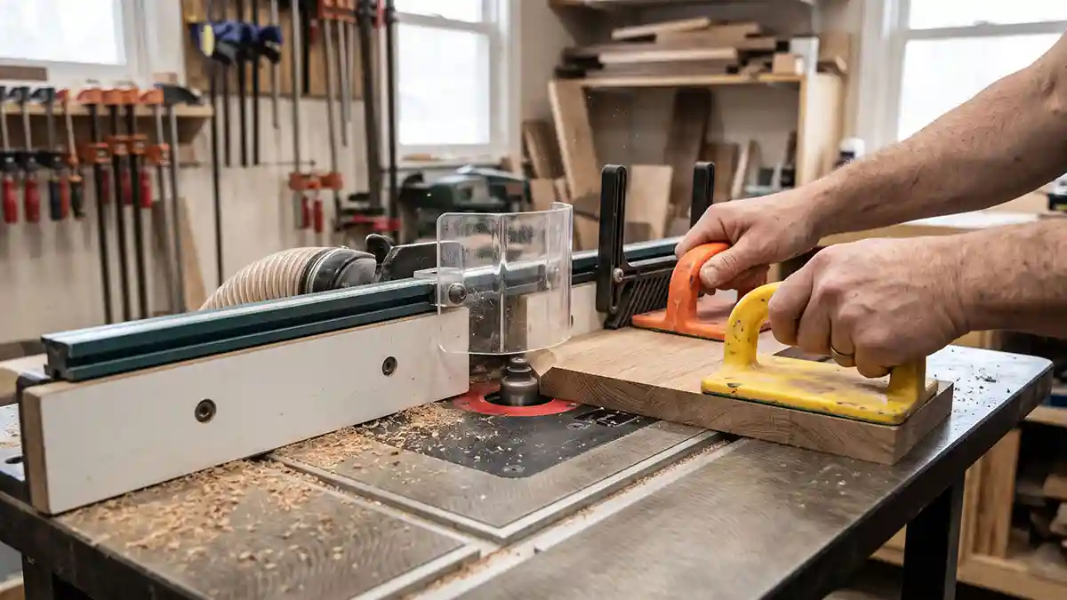 how to use a router table