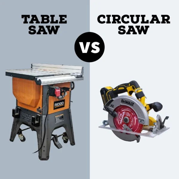 Table Saw Vs Circular Saw: Ultimate Guide to Choose Right Tool