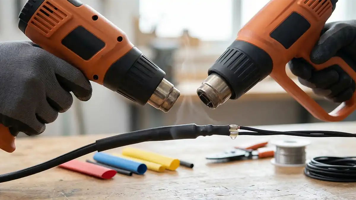 Heat Gun for Heat Shrink Tubing