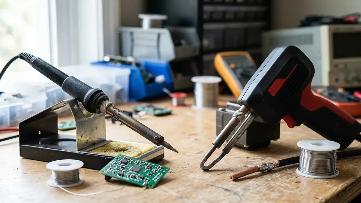Soldering Iron vs Soldering Gun