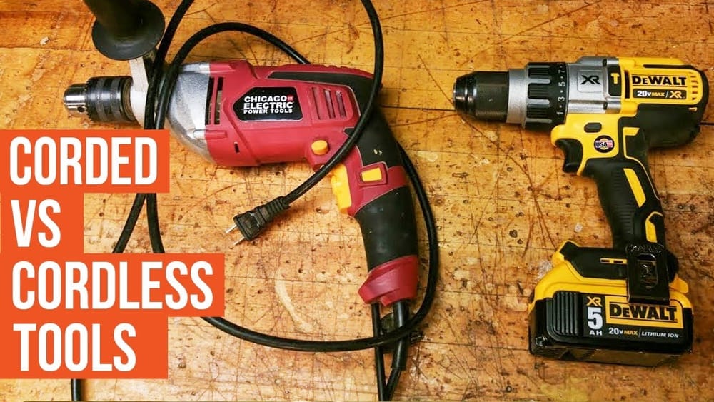 Battery powered vs corded tools