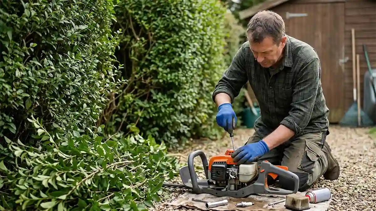 hedge trimmer wont start fix