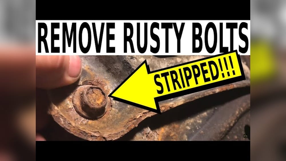 How To Break Loose A Rusted Bolt