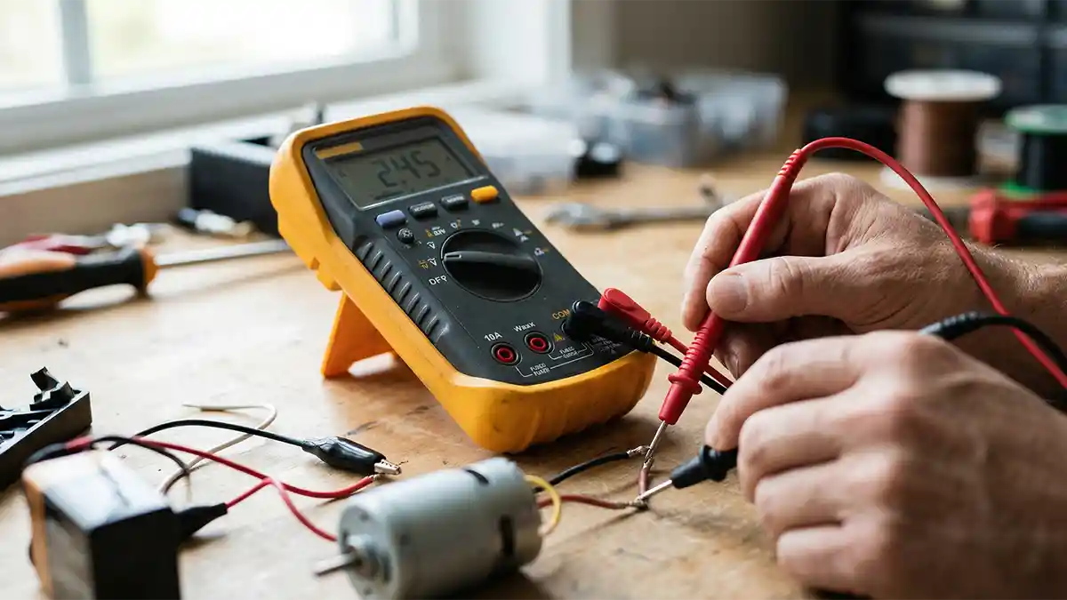 how to measure amps with multimeter