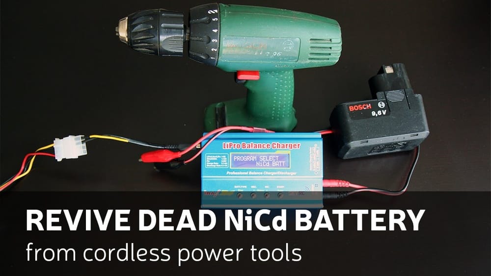 How To Recondition A Nicad Battery