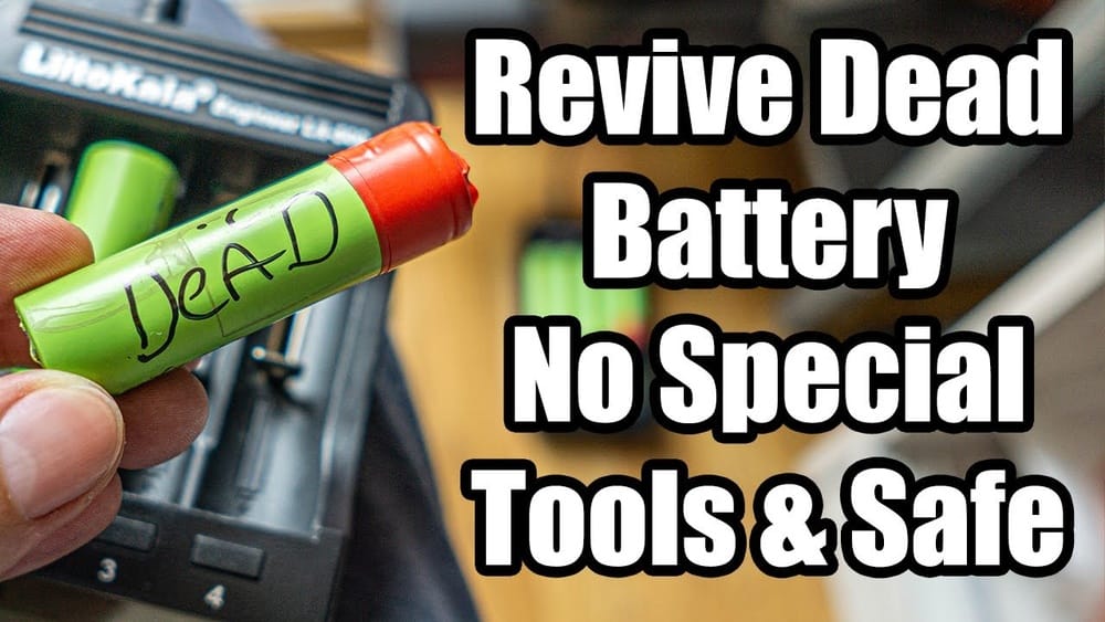 How To Revive A Dead Lithium Battery