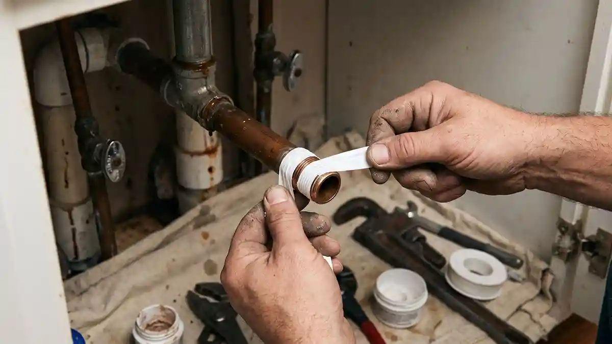 how to seal pipe joints