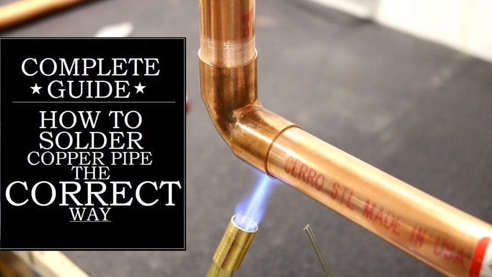 How To Solder Copper Pipes