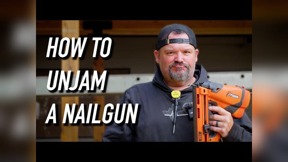 How To Unjam A Nail Gun