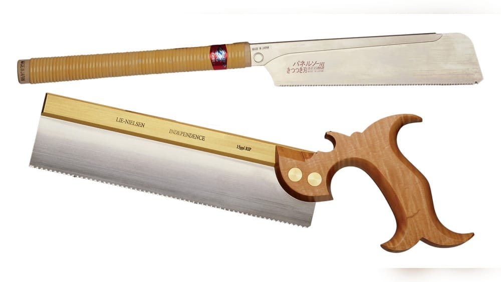 Japanese pull saw vs western saw