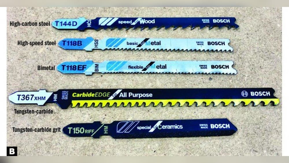 Jigsaw Blade Types Guide