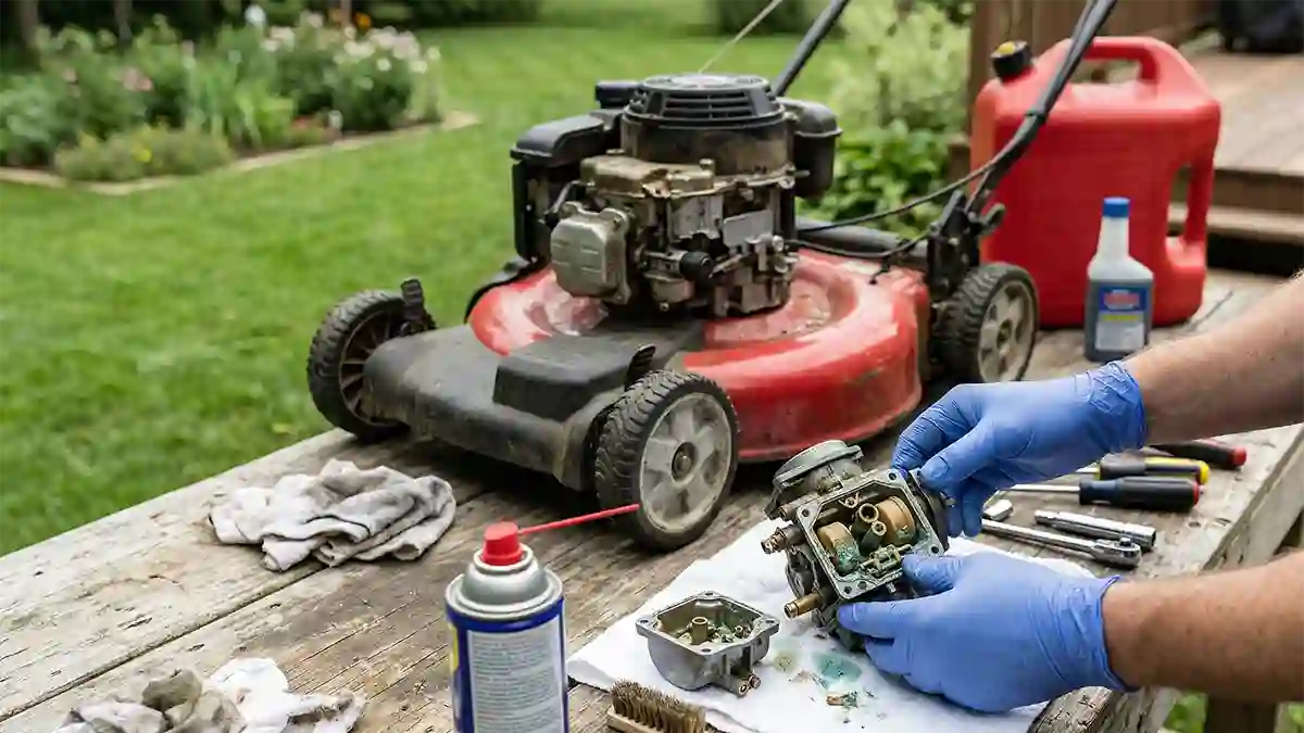 lawn mower ethanol gas problems