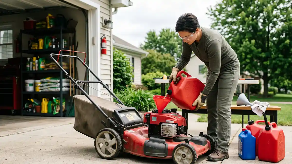 lawn mower fuel type guide