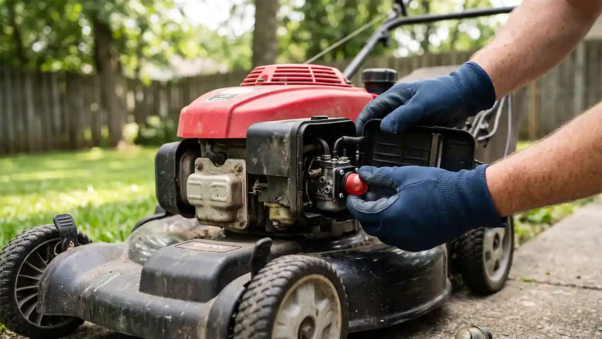 lawn mower primer bulb replacement