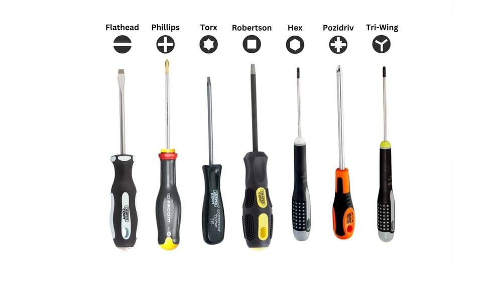 Phillips Vs Flathead Screwdriver