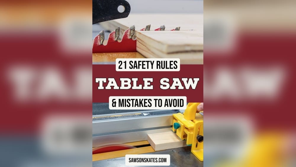 Table Saw Safety Tips