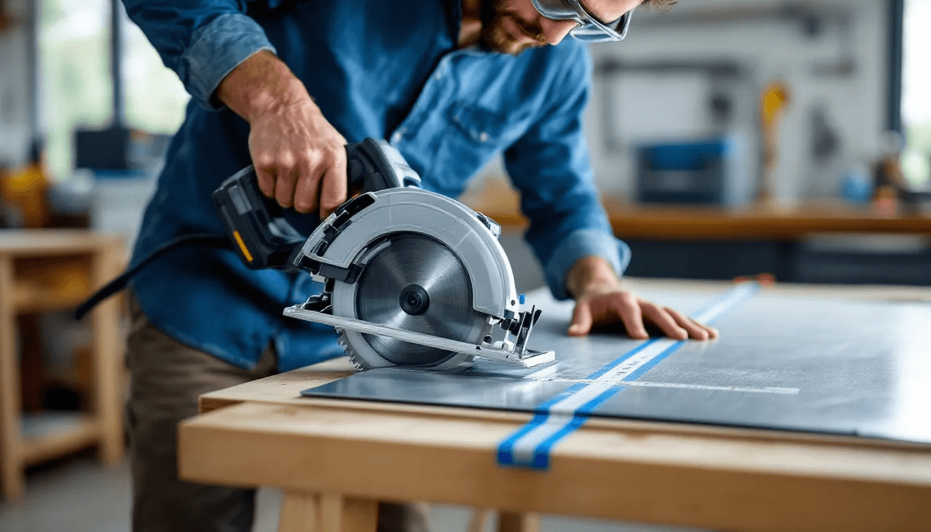 Cutting Aluminum With a Circular Saw: Essential Tips and Safety