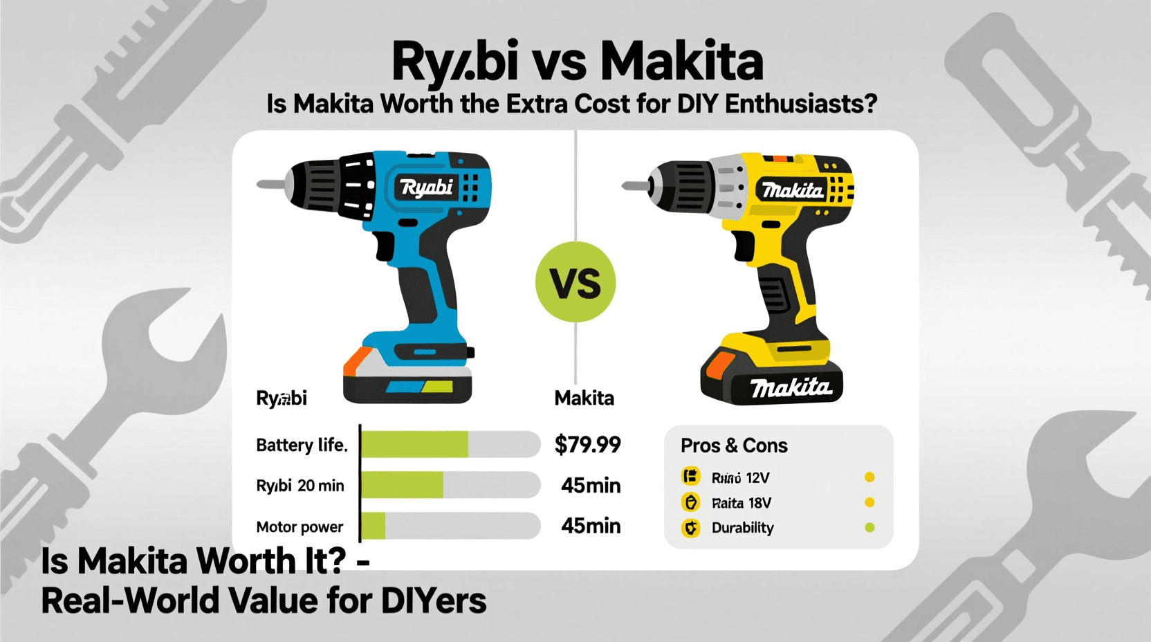 Ryobi Vs Makita Battery Comparison: Which Lasts Longer?