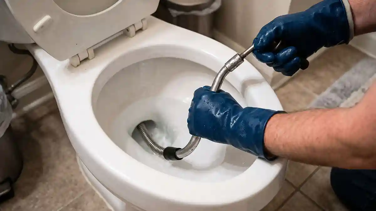 How To Use A Toilet Auger