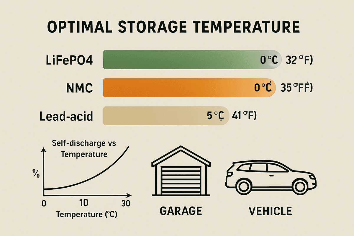 Battery Storage Temperature Guide: Maximize Lifespan & Safety