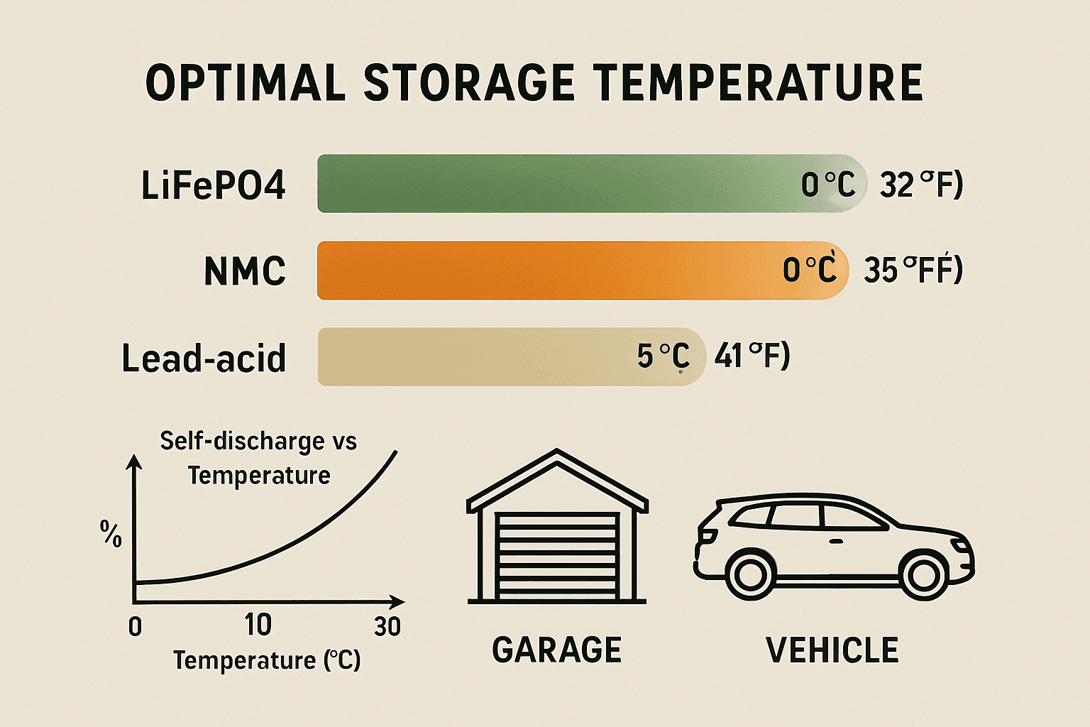 Battery Storage Temperature Guide: Maximize Lifespan & Safety