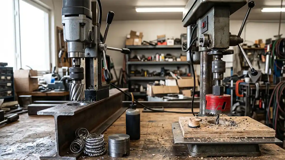 annular cutter vs hole saw