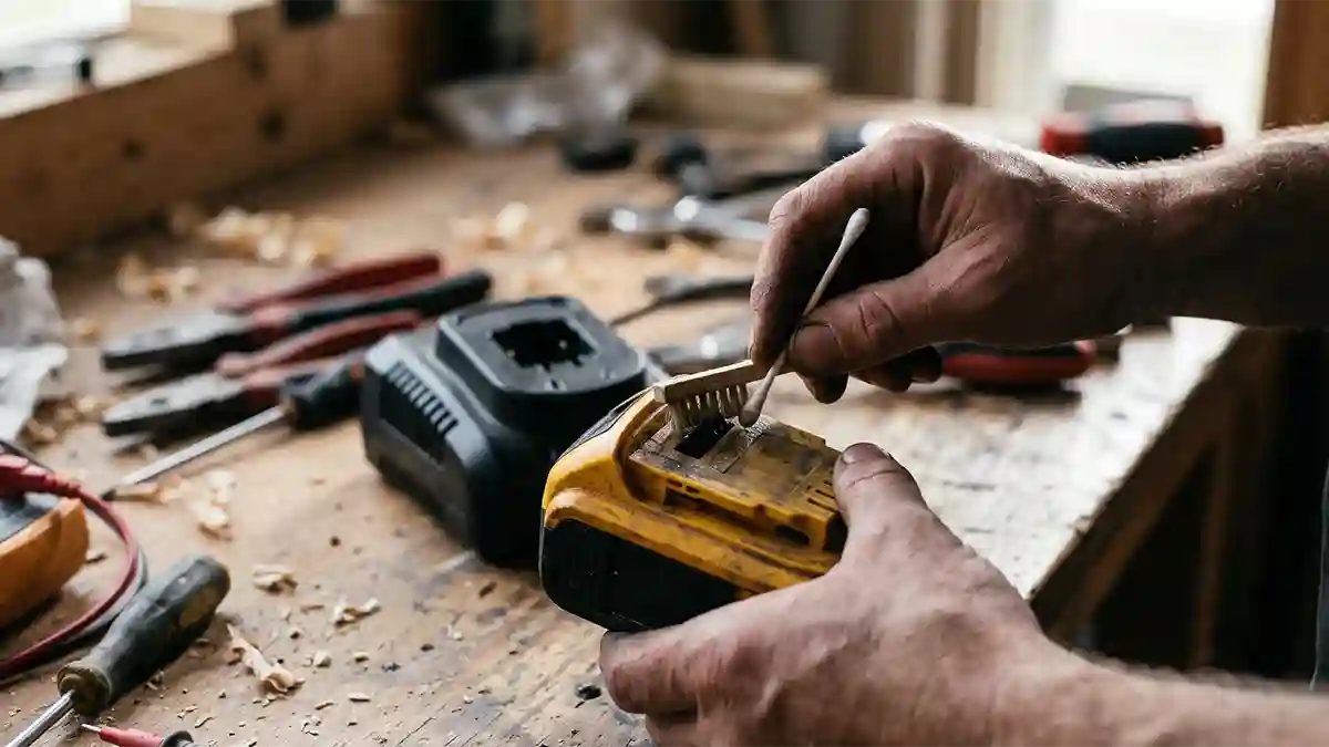 cordless drill battery not charging