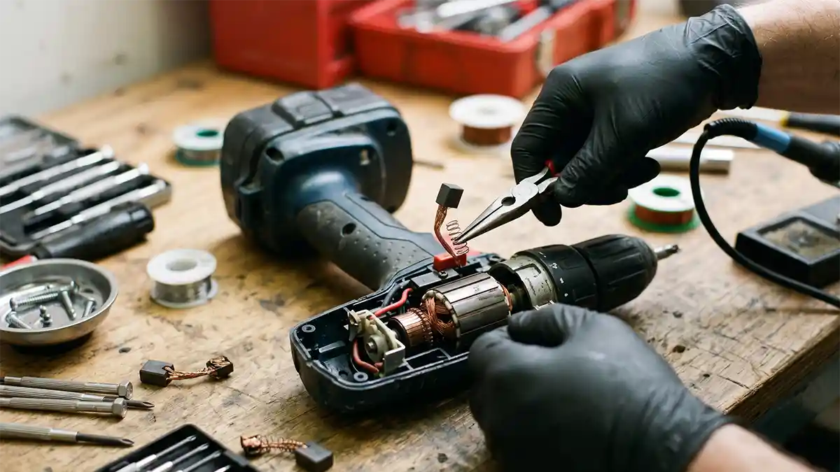 cordless drill repair guide