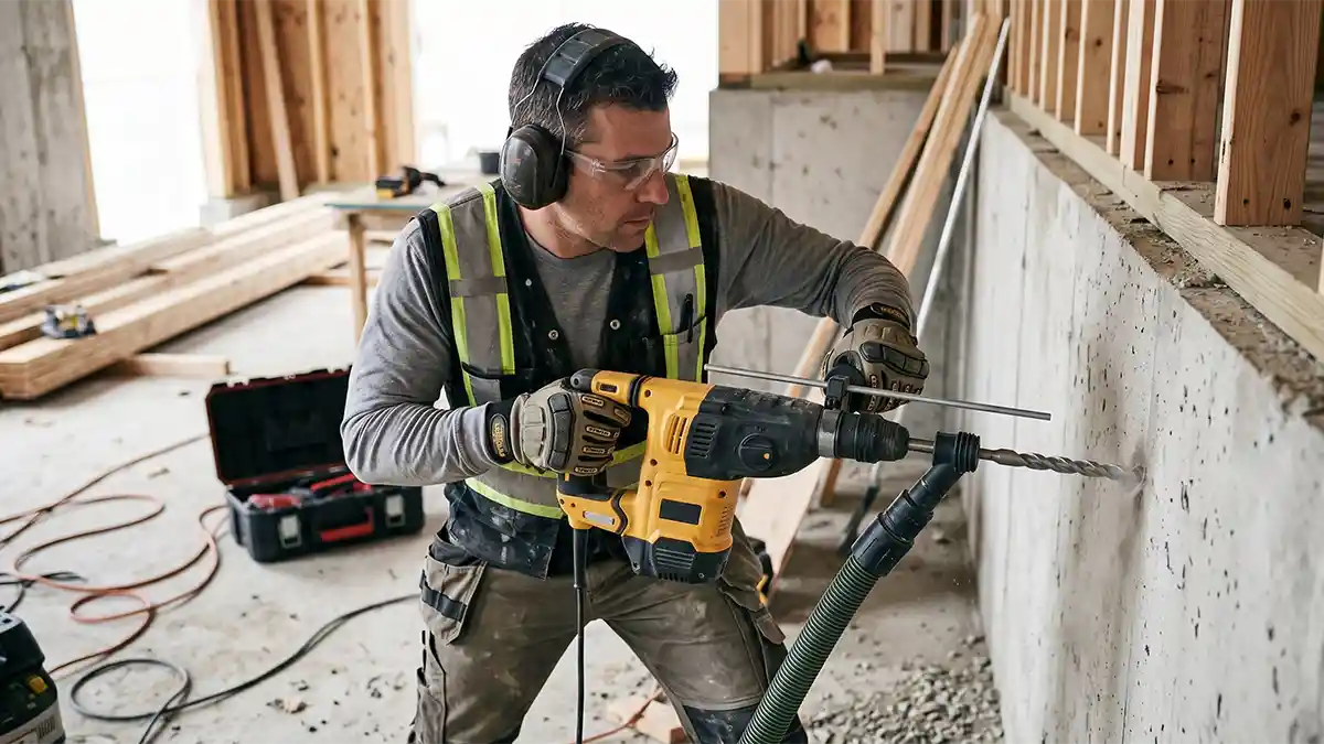 hammer drill safety tips