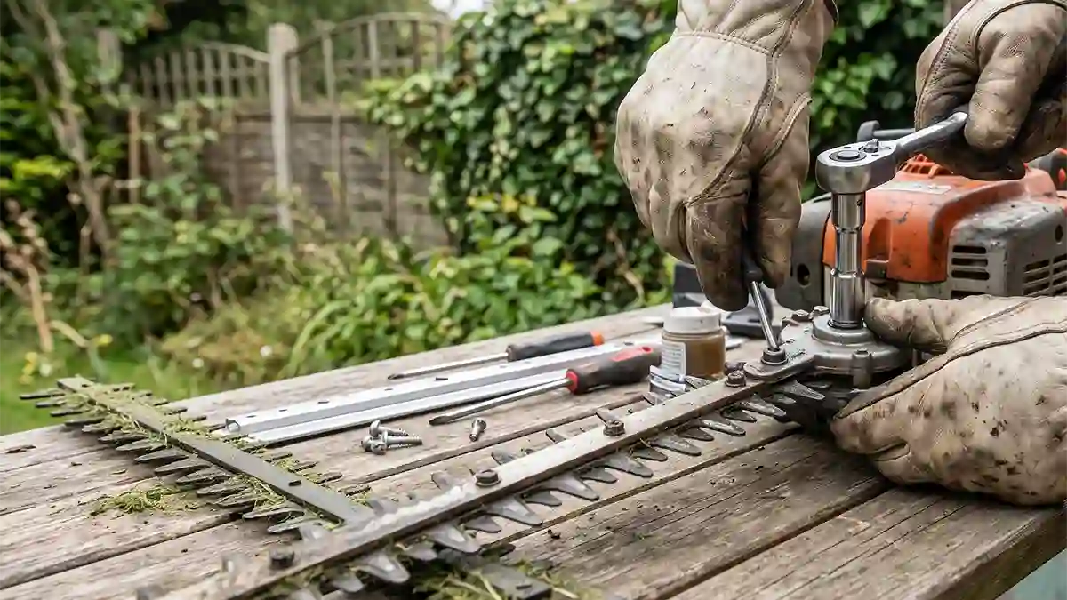 hedge trimmer blade replacement
