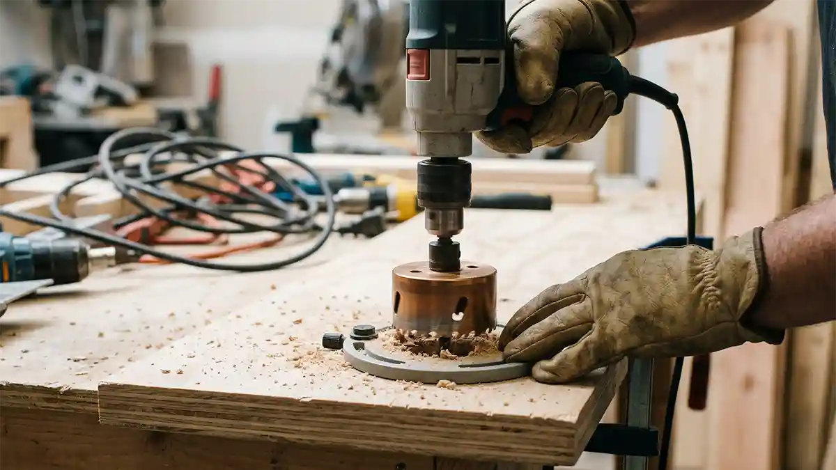 hole saw guide for beginners
