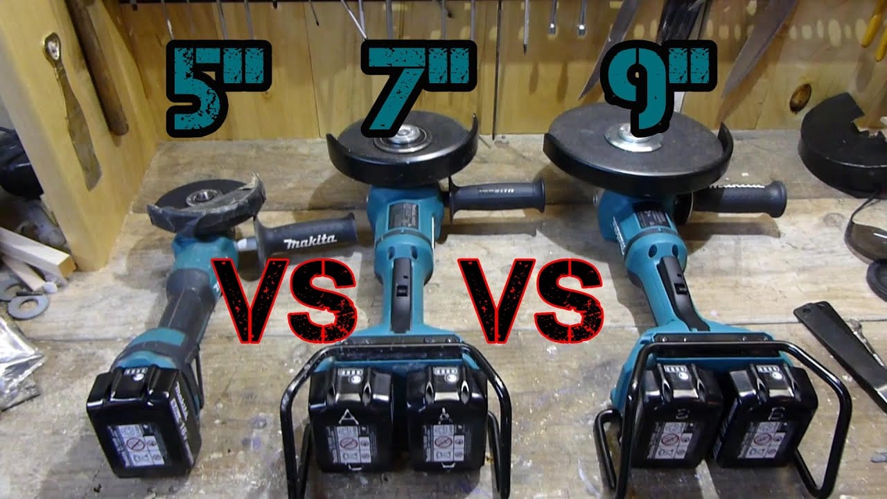 4.5 Vs 5 Vs 7 Inch Angle Grinder: Which Size Is Best?