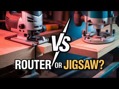 Router Vs Jigsaw: Which Tool Should You Choose for Woodworking?