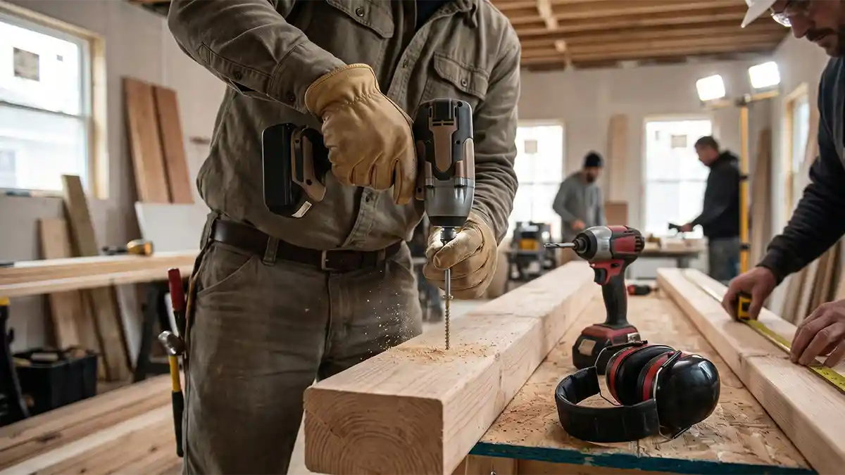 impact driver noise reduction