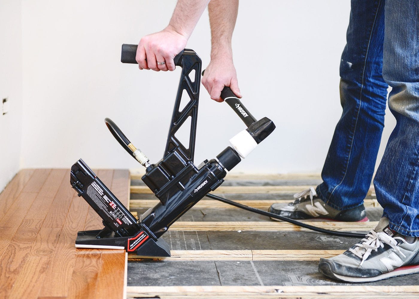 How to Install Hardwood Floor With a Nailer: Step-by-Step Guide